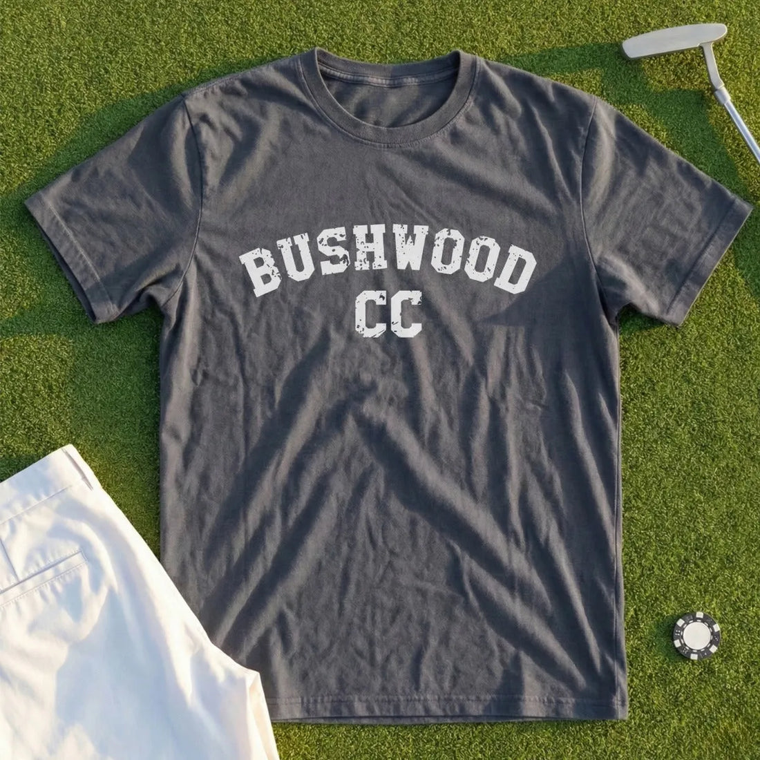 Bushwood Country Club funny Caddyshack golf t-shirt from Shanked Right