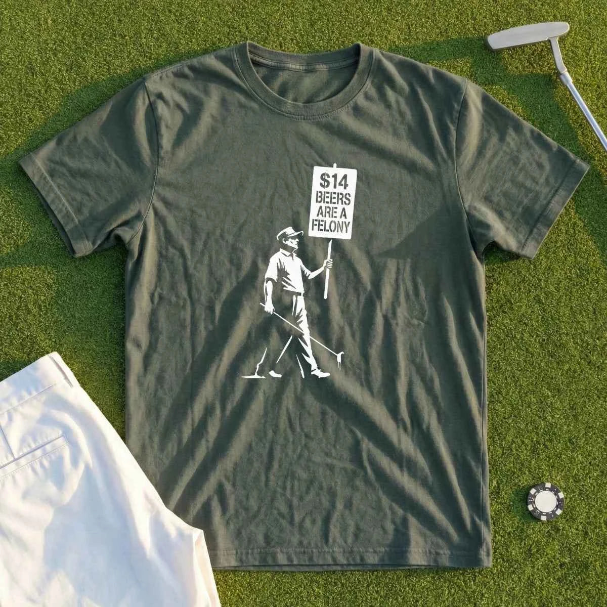 $14 Beers Are a Felony Tee