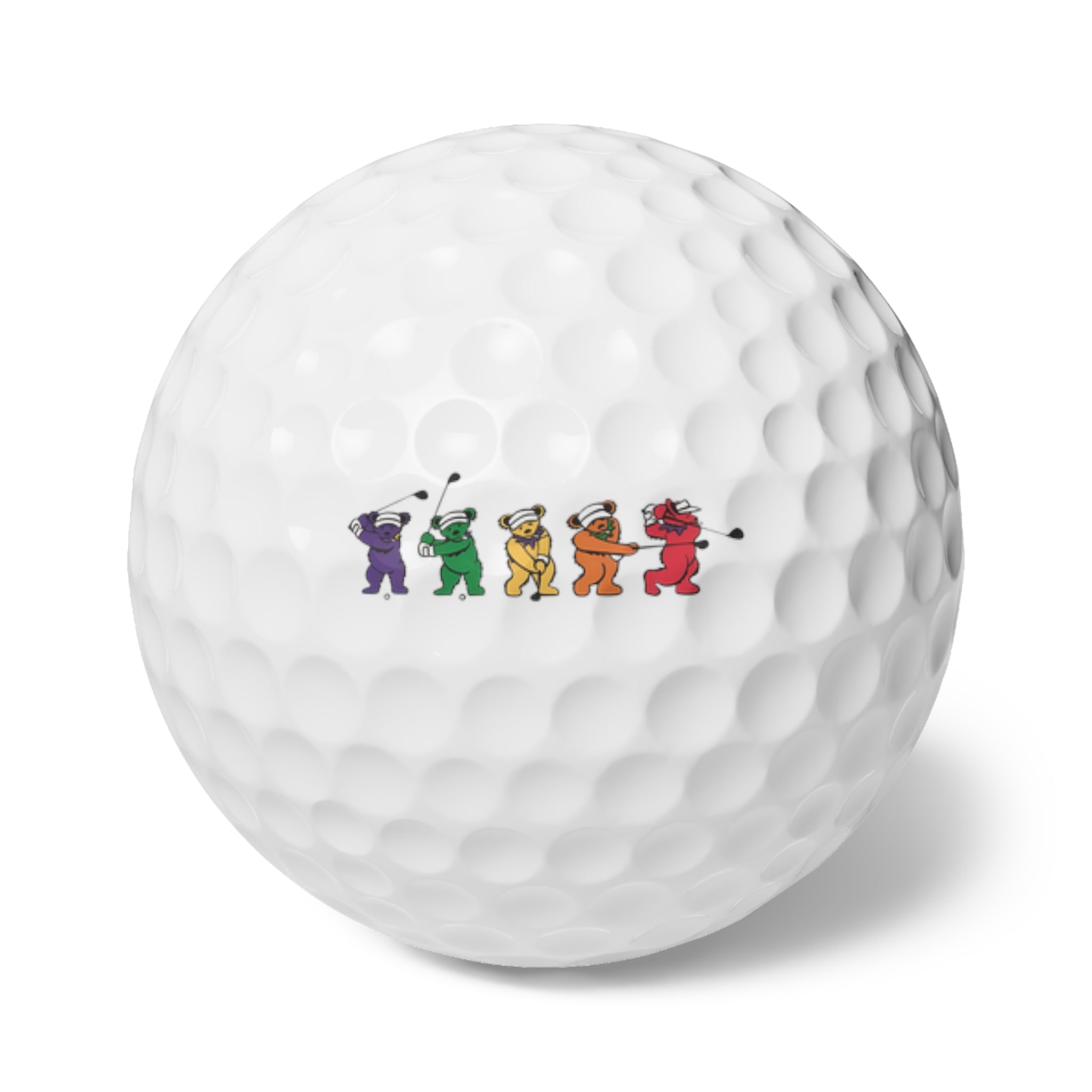 Dancing Bears Golf Balls