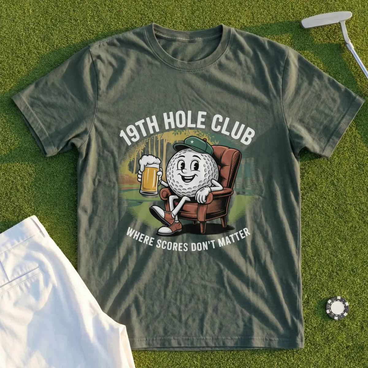 19th Hole Club Tee