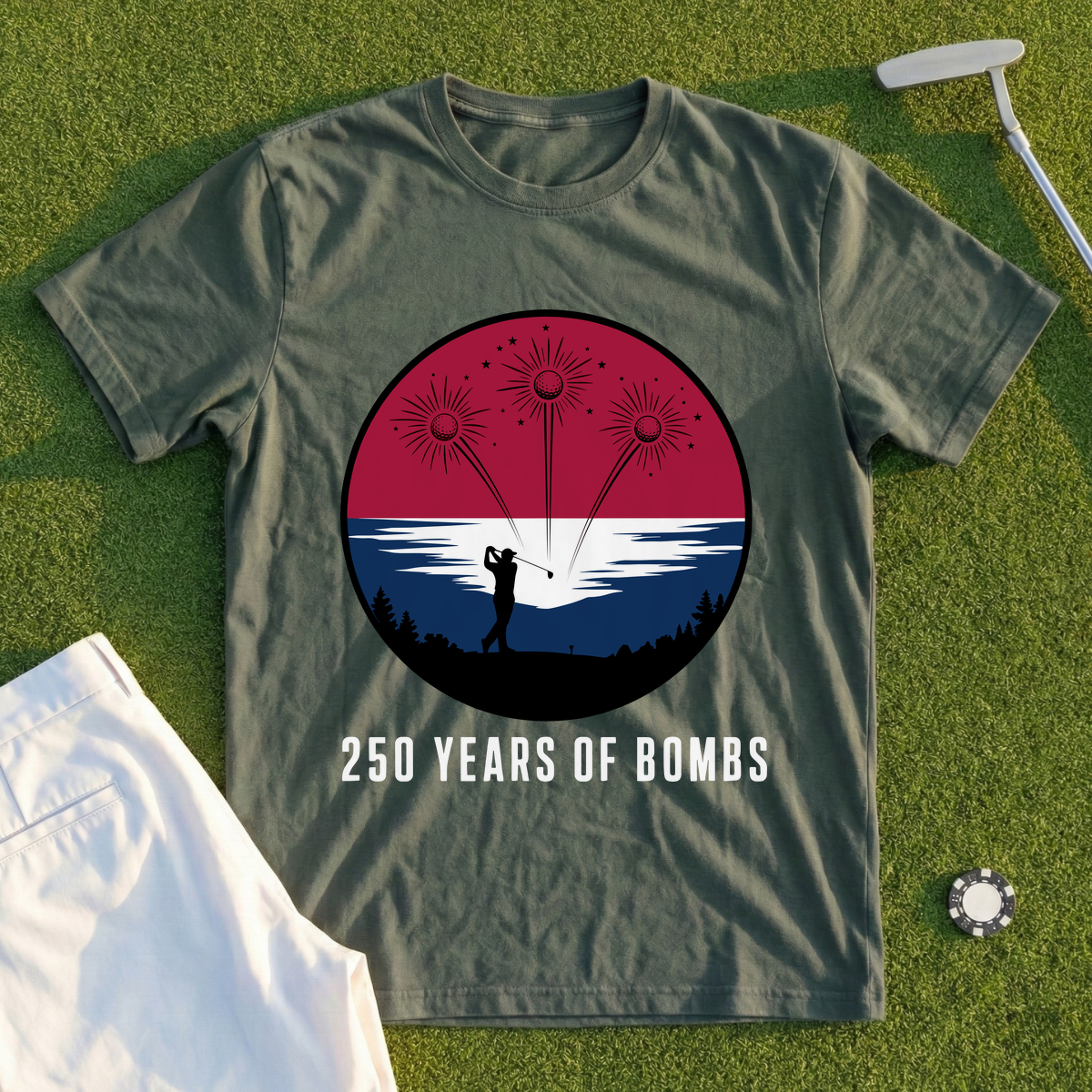 250 Years Of Bombs Tee