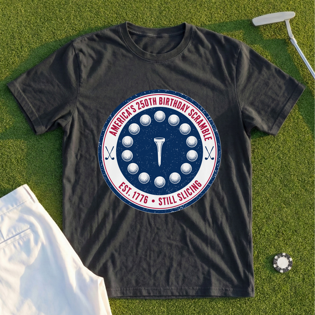 250th Birthday Scramble Tee