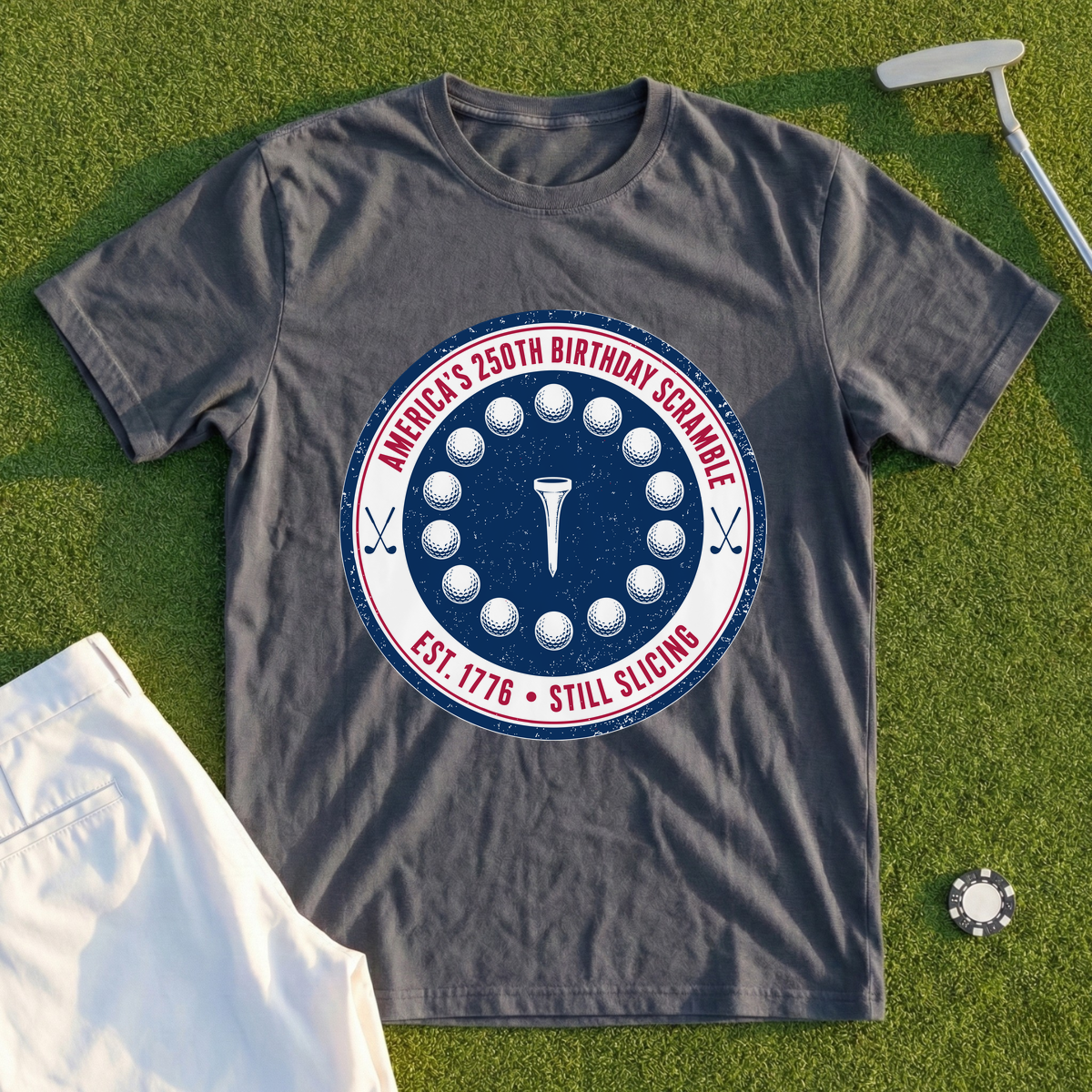 250th Birthday Scramble Tee
