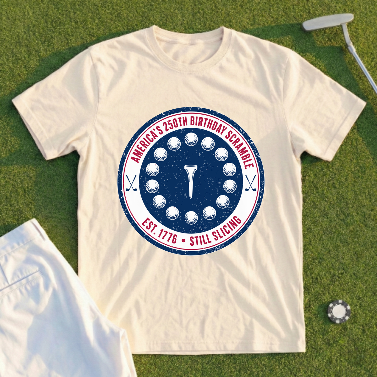 250th Birthday Scramble Tee