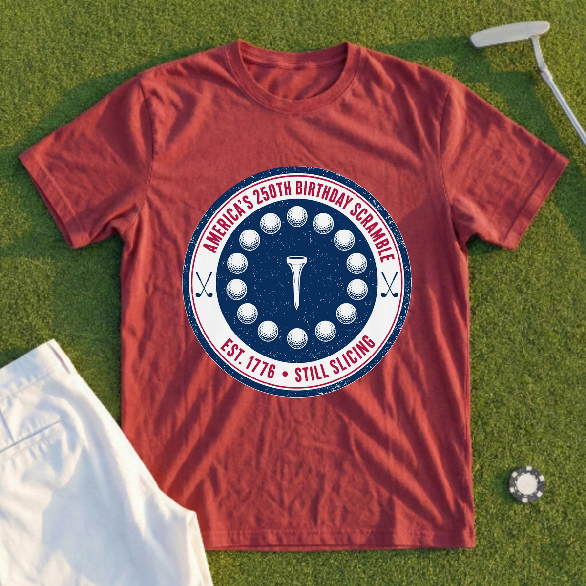 250th Birthday Scramble Tee