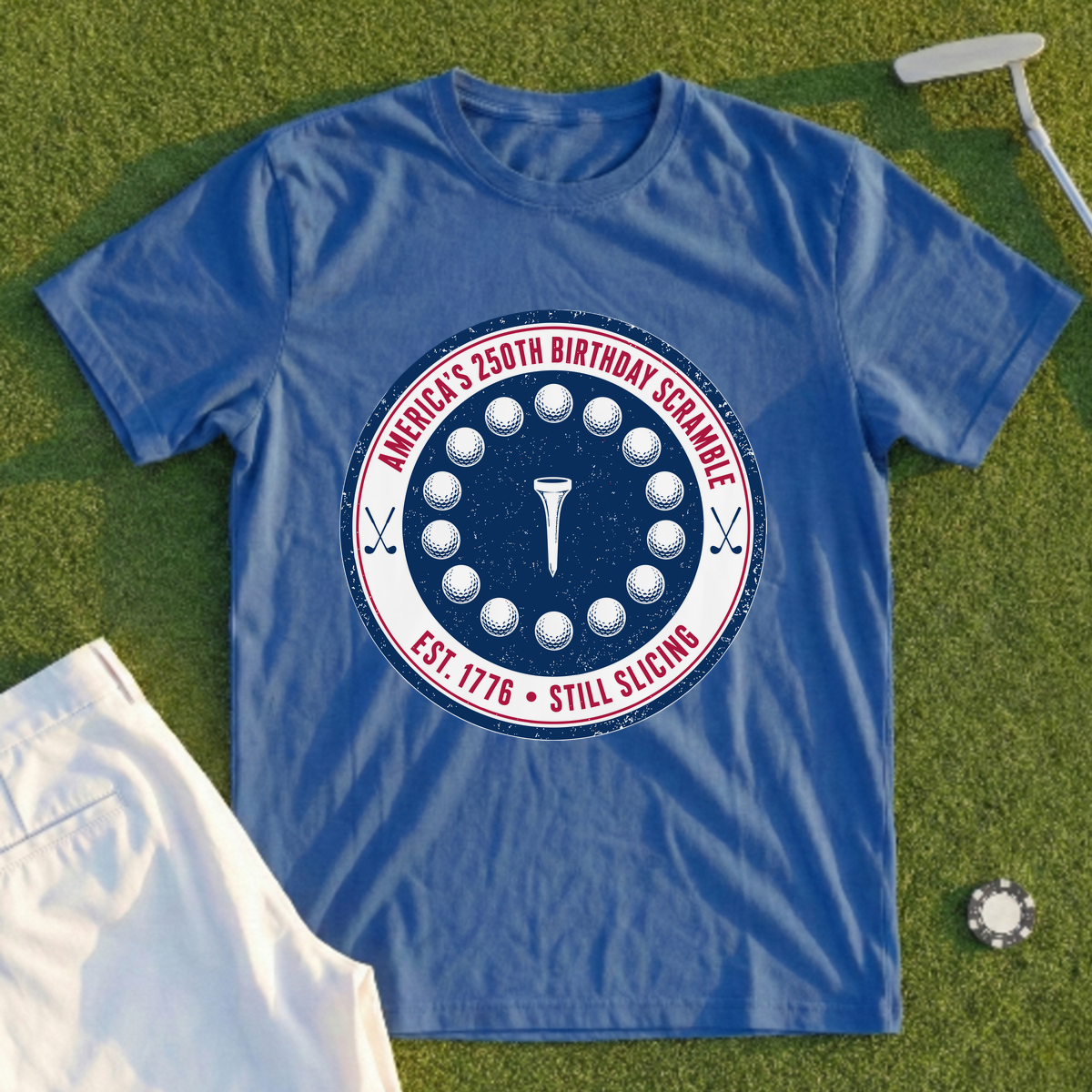 250th Birthday Scramble Tee