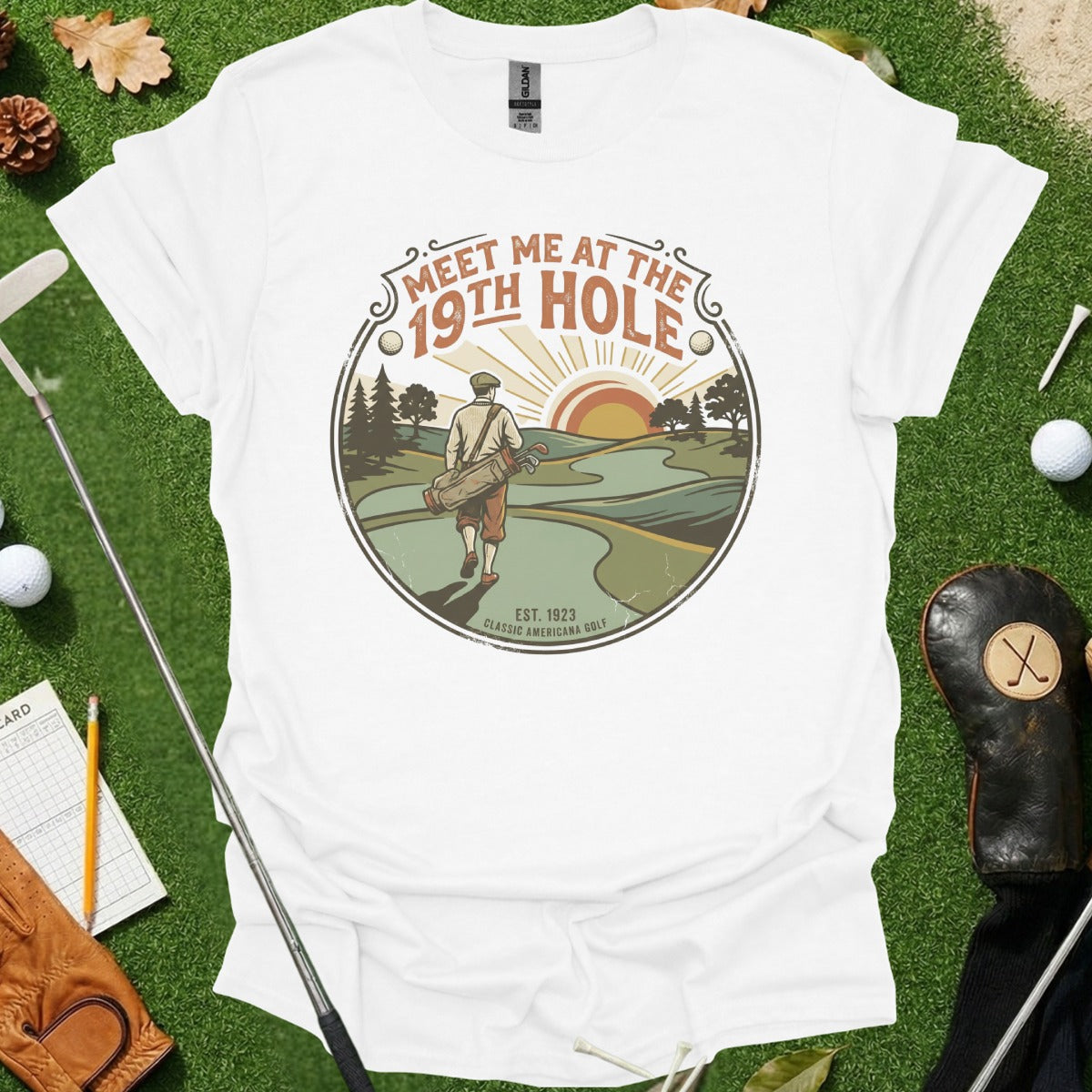 Meet me at the 19th Hole Golfing T-Shirt