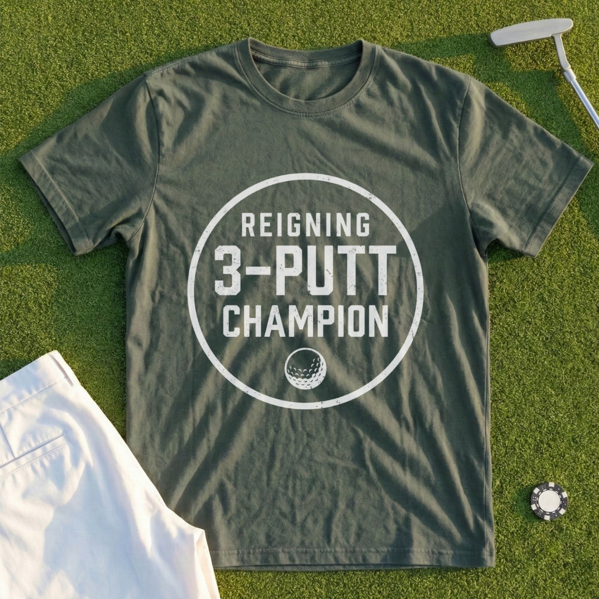 3 Putt Champion Tee