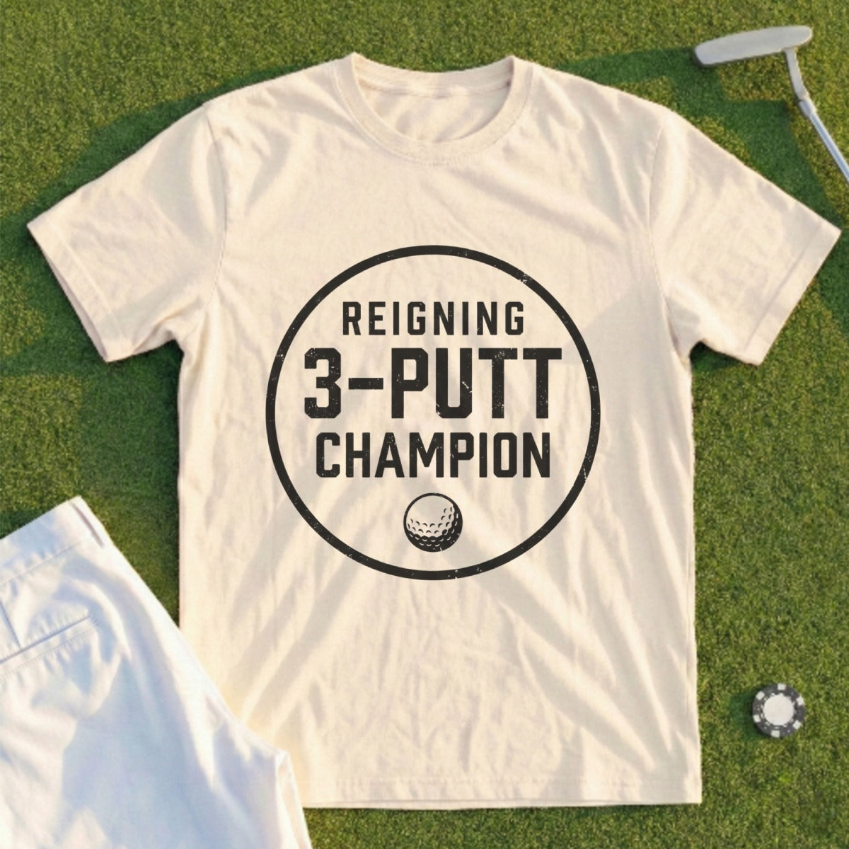 3 Putt Champion Tee