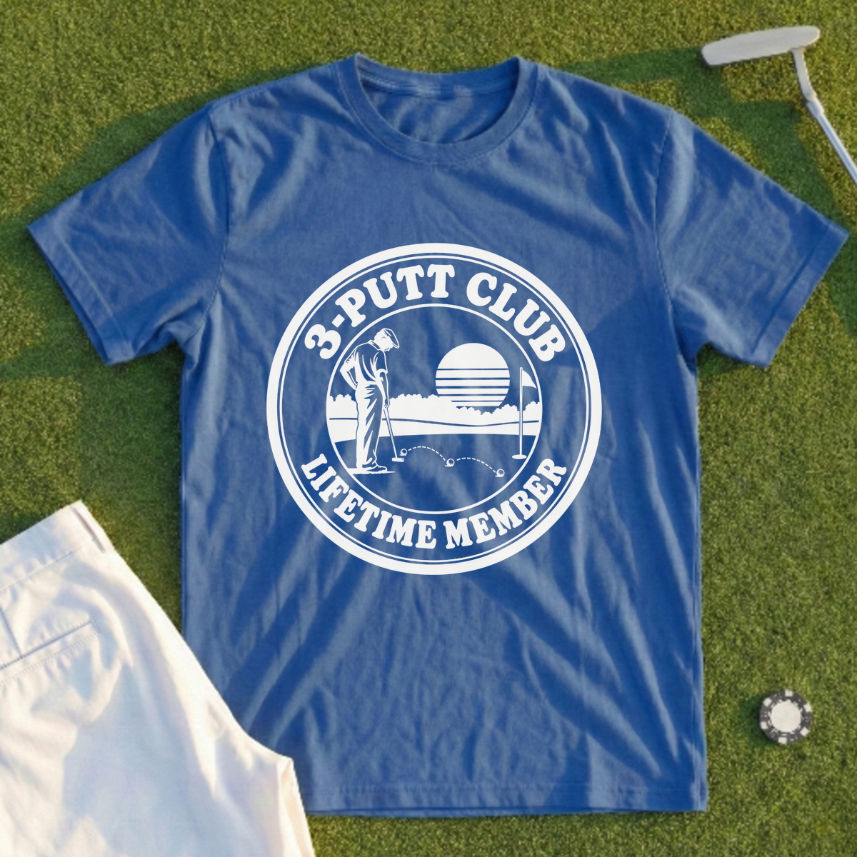 3-Putt Club Lifetime Member Tee