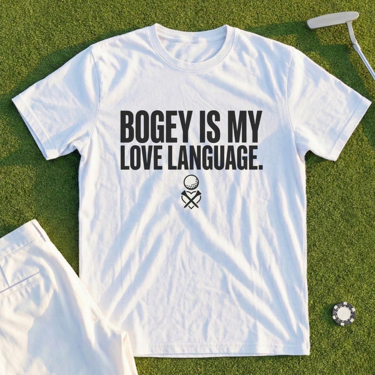 Bogey Is My Love Language Golf Enthusiast Shirt