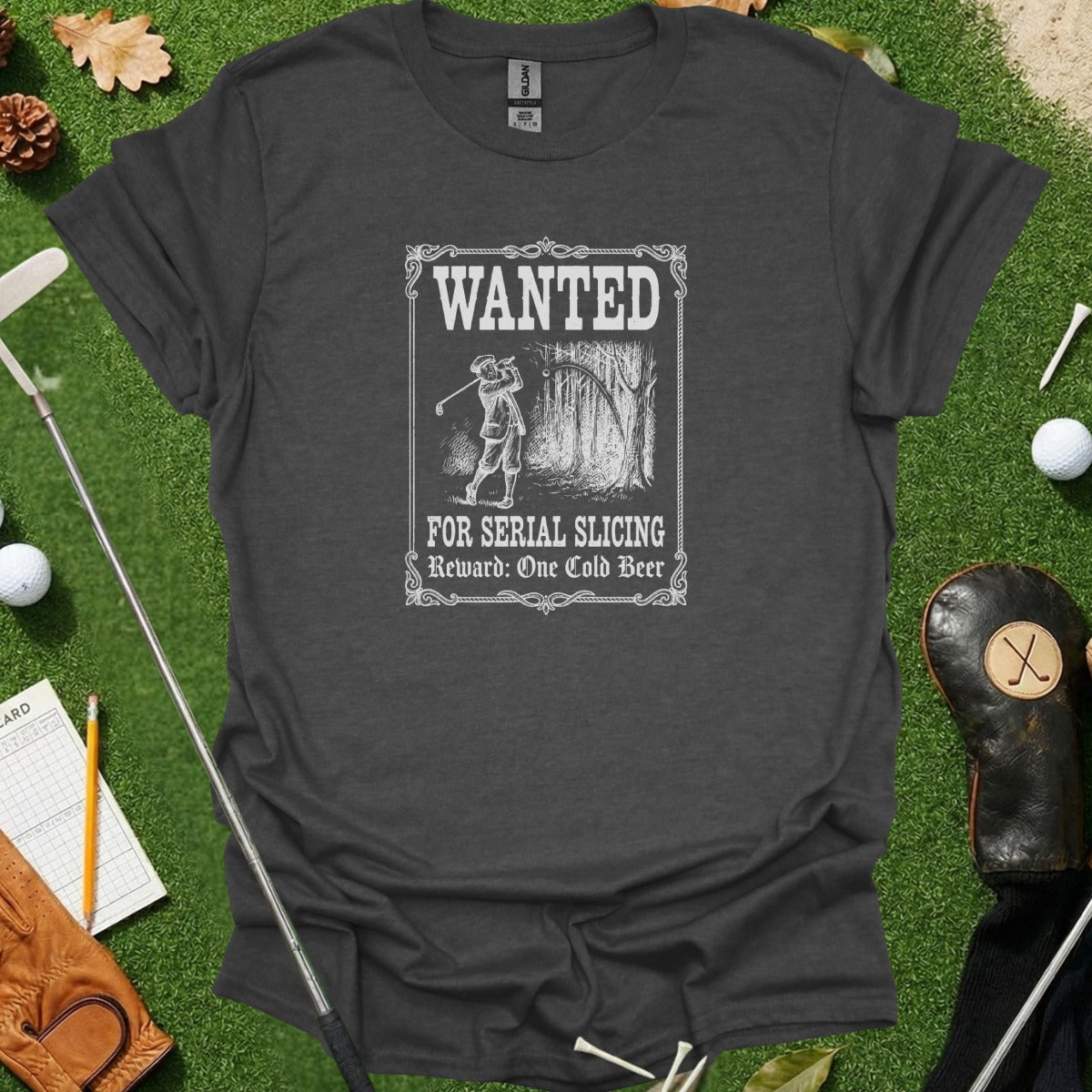 Serial Slicer Wanted Poster Tee