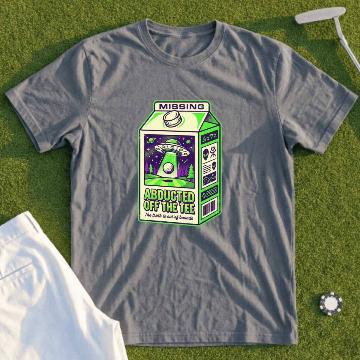 Missing Abducted Off The Tee Graphic T-Shirt