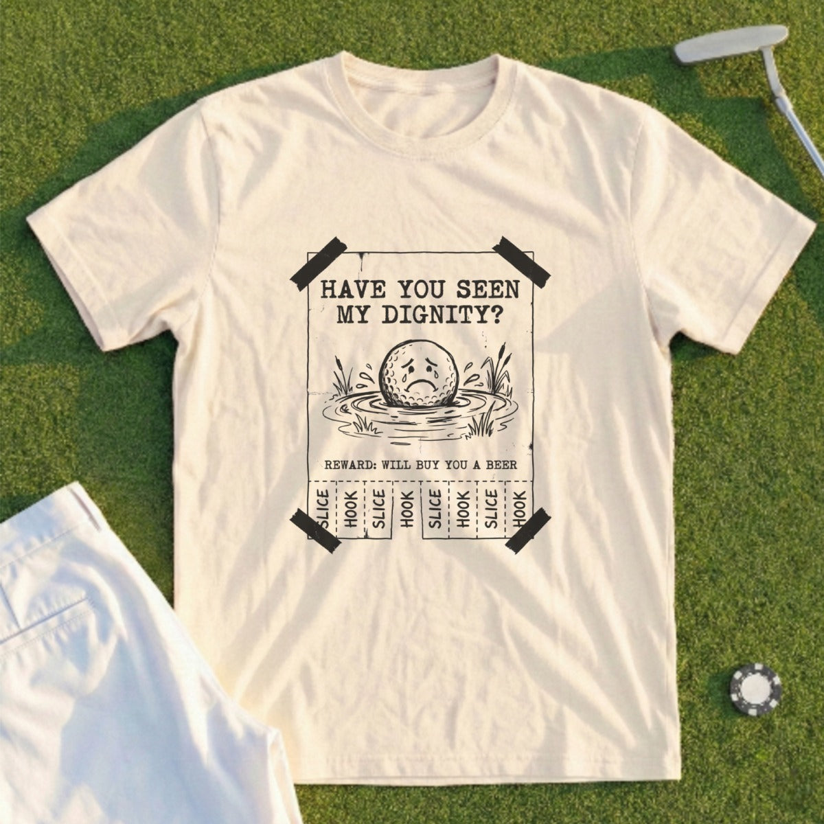 Have You Seen My Dignity Funny Golf T-Shirt