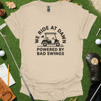 We Ride At Dawn Powered by Bad Swings Shirt