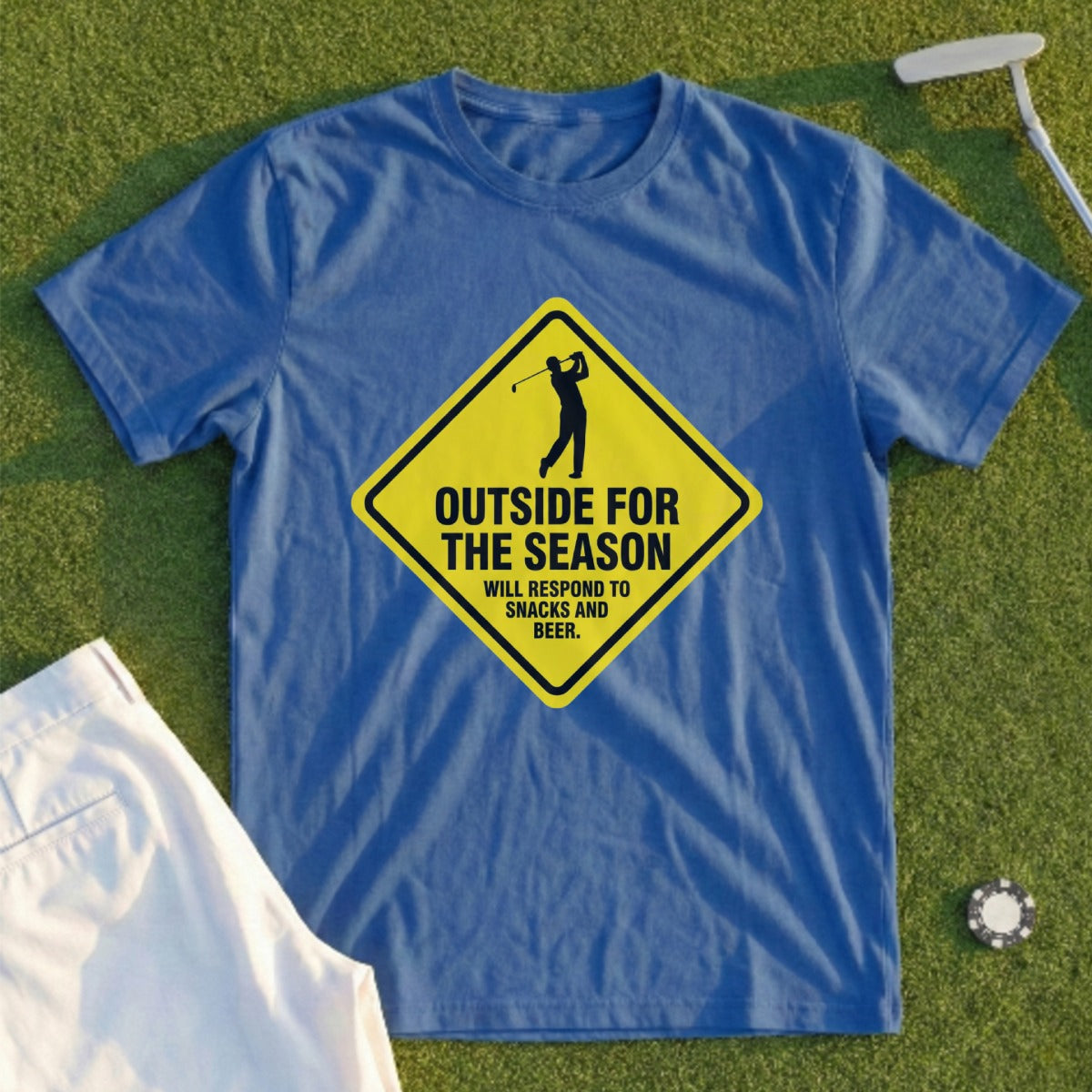 Outside For The Season Will Respond To Snacks Tee