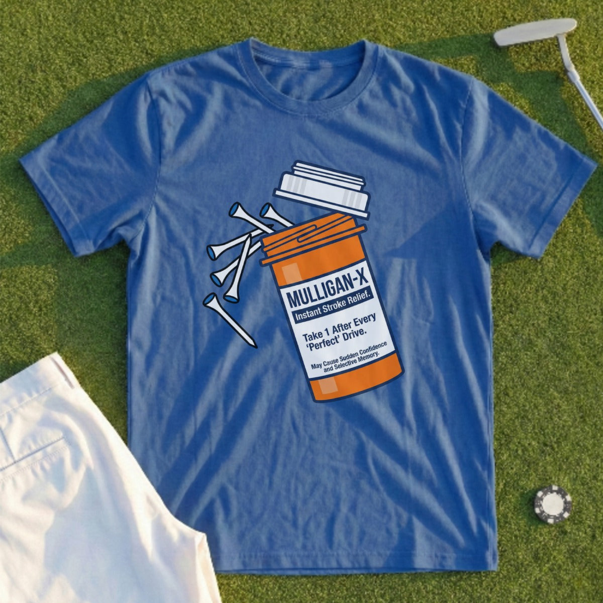 Mulligan-X Instant Stroke Relief Graphic T-Shirt