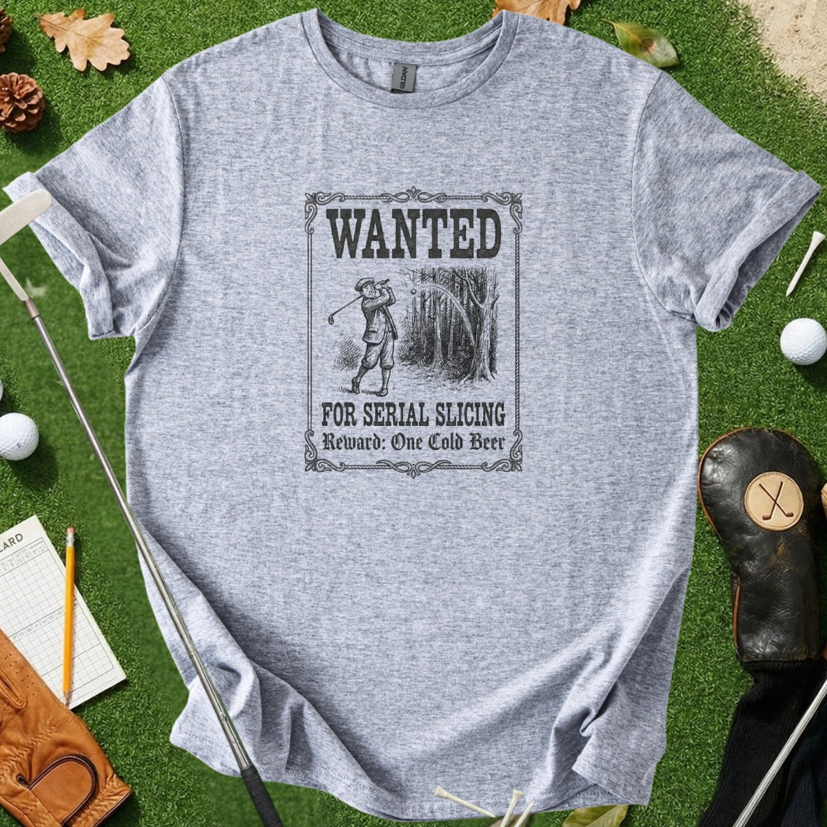 Serial Slicer Wanted Poster Tee