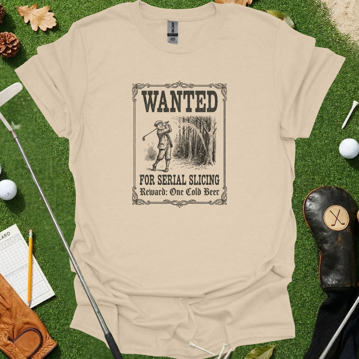 Serial Slicer Wanted Poster Tee