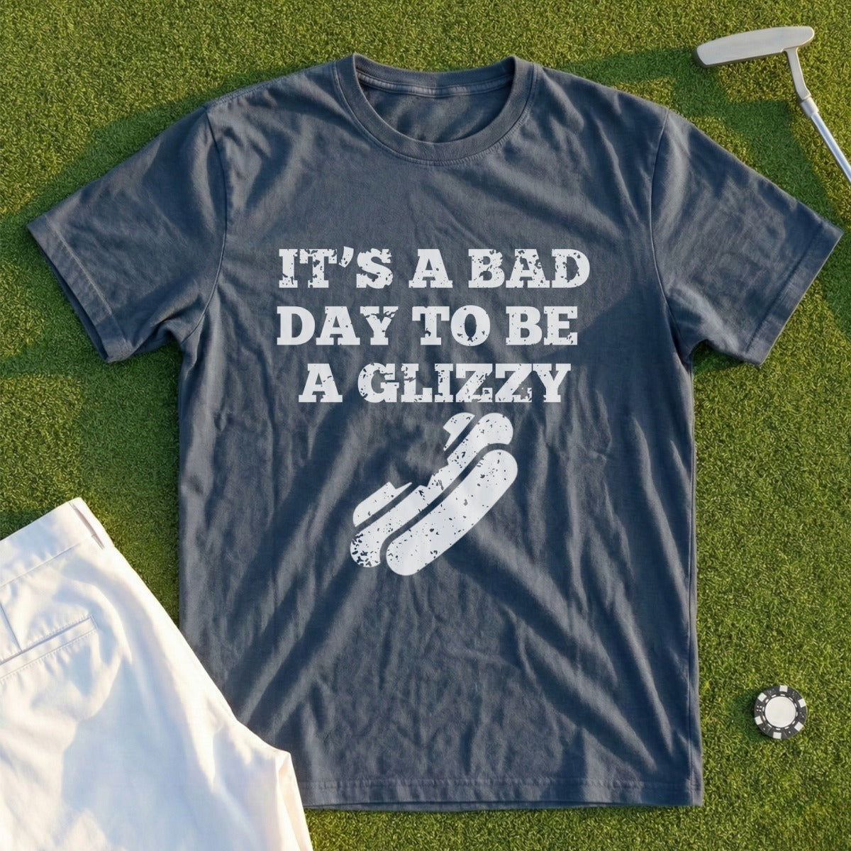 It's A Bad Day To Be A Glizzy Funny Graphic Tee