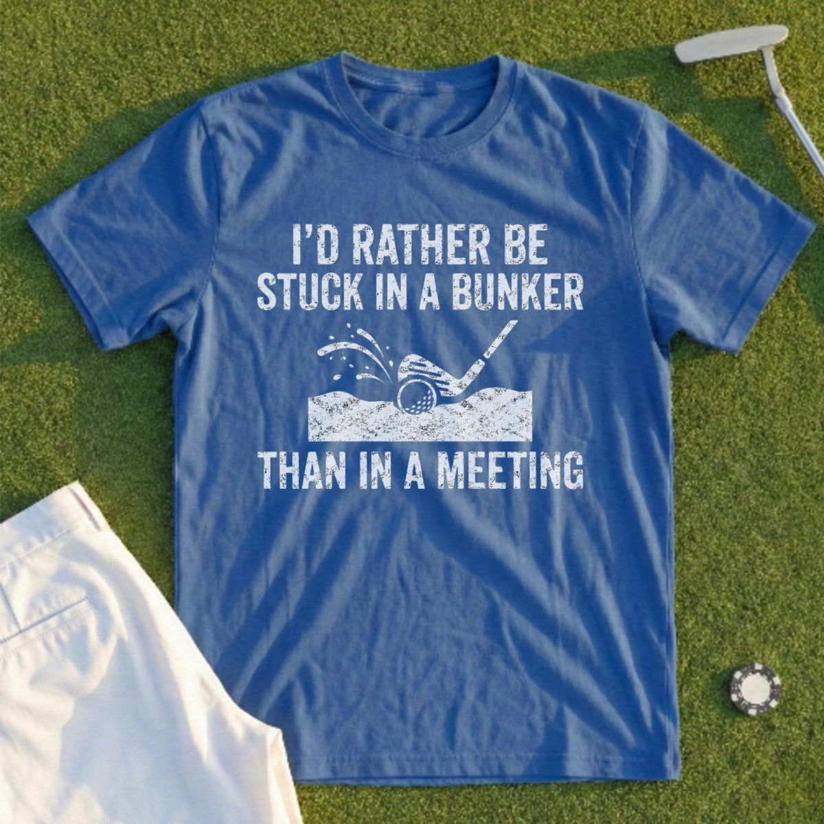 I'd Rather Be Stuck in a Bunker Than in a Meeting Shirt