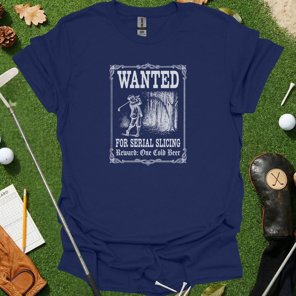 Serial Slicer Wanted Poster Tee