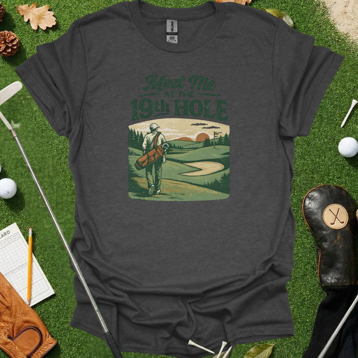 Meet Me at the 19th Hole Golf T-shirt