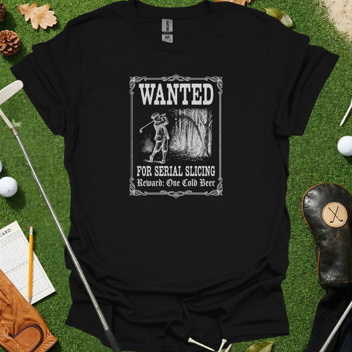 Serial Slicer Wanted Poster Tee