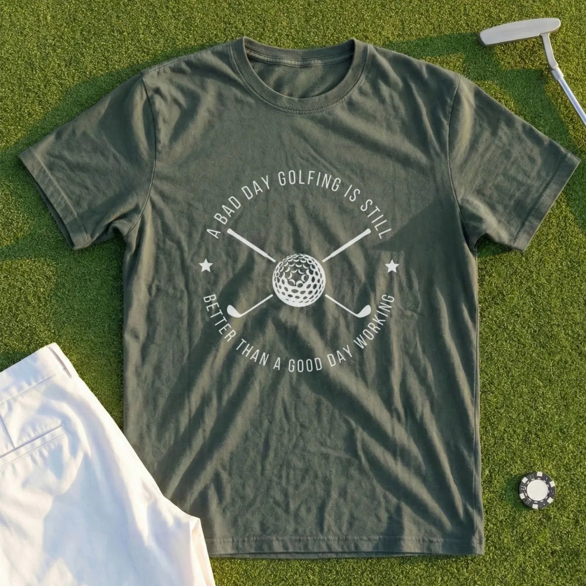 A Bad Day Golfing Tee