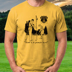 A Peach Hun Tee worn on the golf course, Daisy