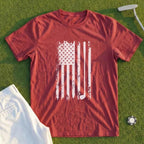 American Flag Club Tee