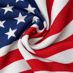 American Flag Performance Print Polo