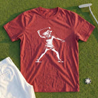 Angry Female Golfer Tee