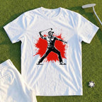 Angry Golfer Color Splash Tee