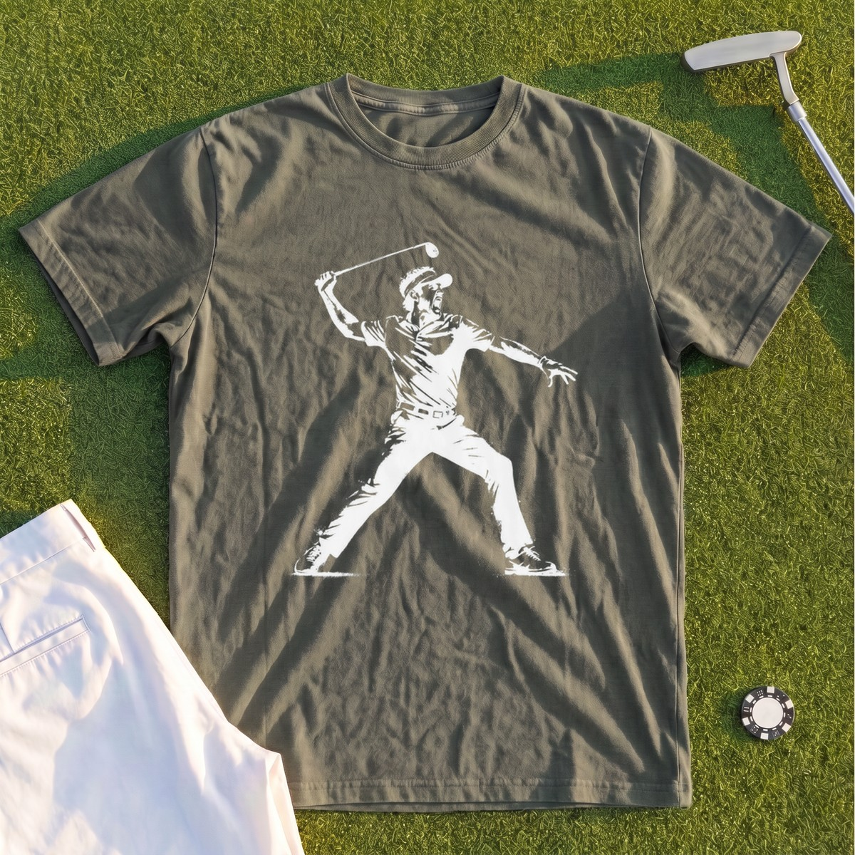 Angry Golfer Premium Tee