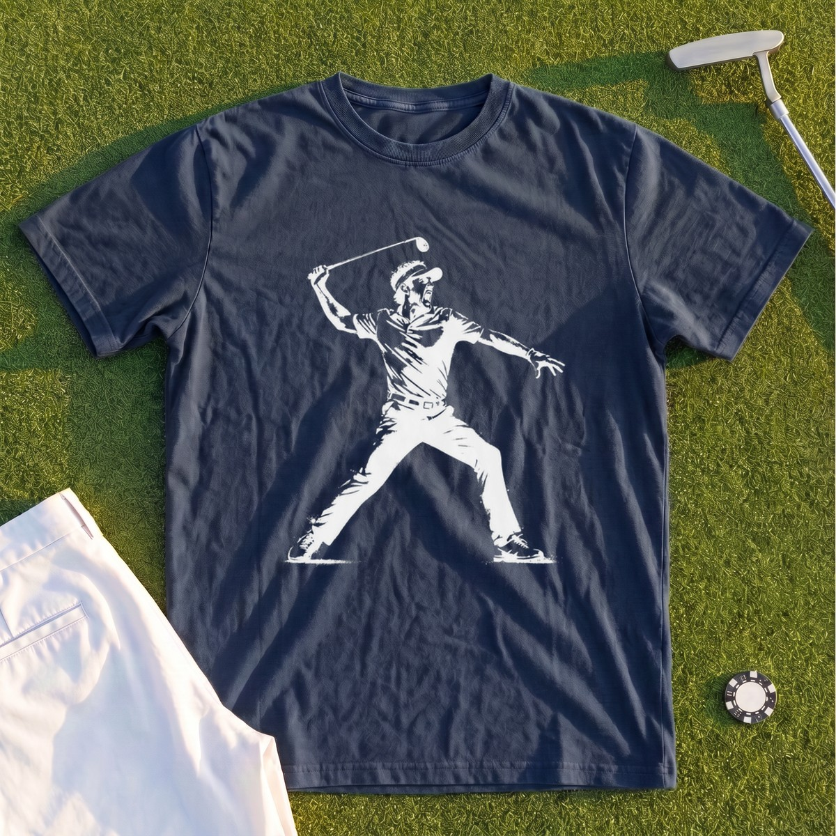 Angry Golfer Premium Tee