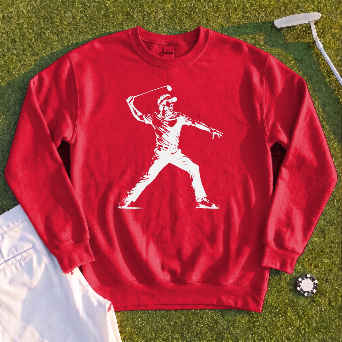 Angry Golfer Sweatshirt