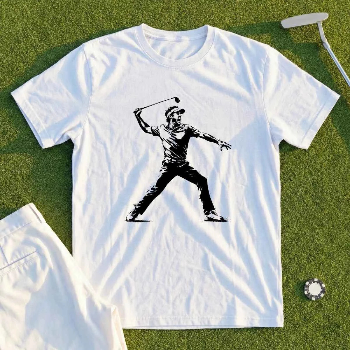 Angry Golfer Tee