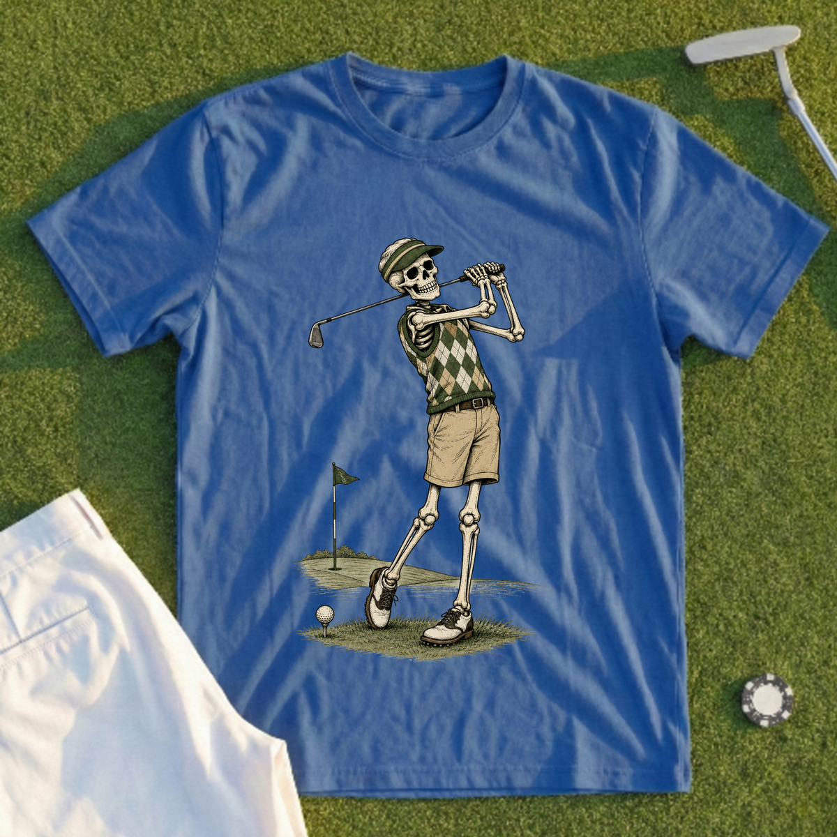 Argyle Til Death Tee
