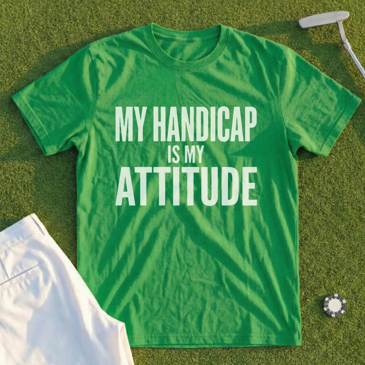 Attitude Is My Handicap Tee
