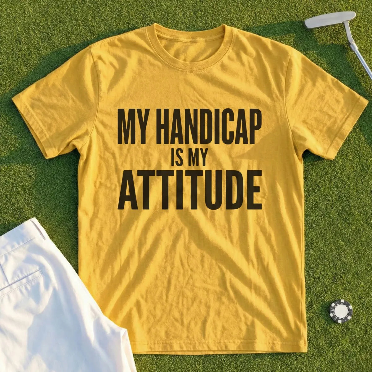 Attitude Is My Handicap Tee
