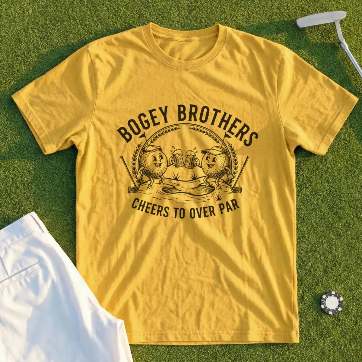 BB Cheers To Over Par Tee