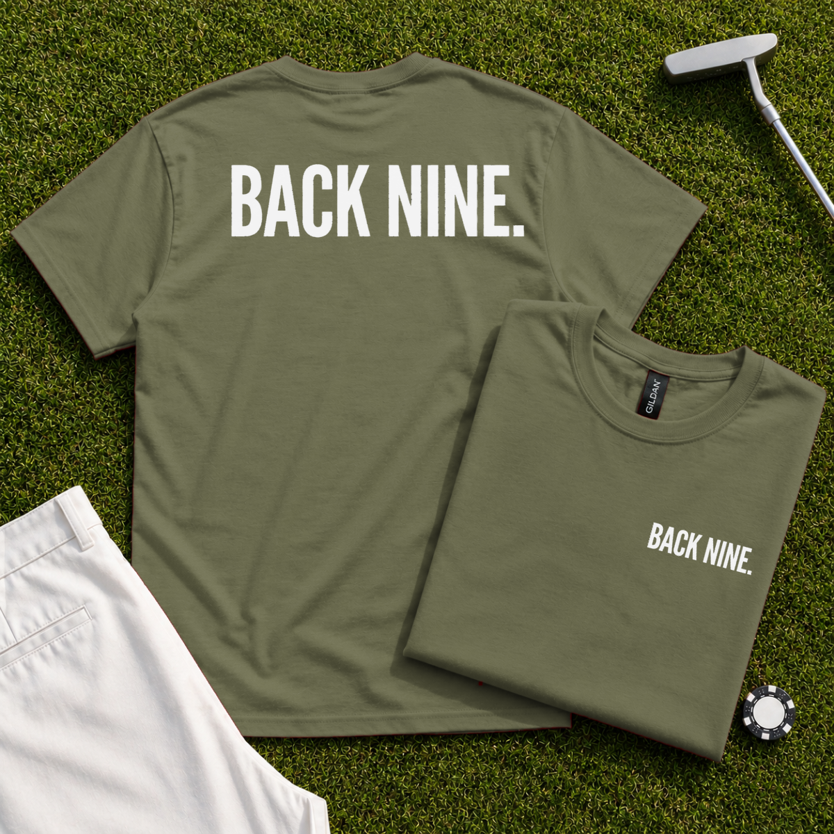 Back Nine Back Print Tee