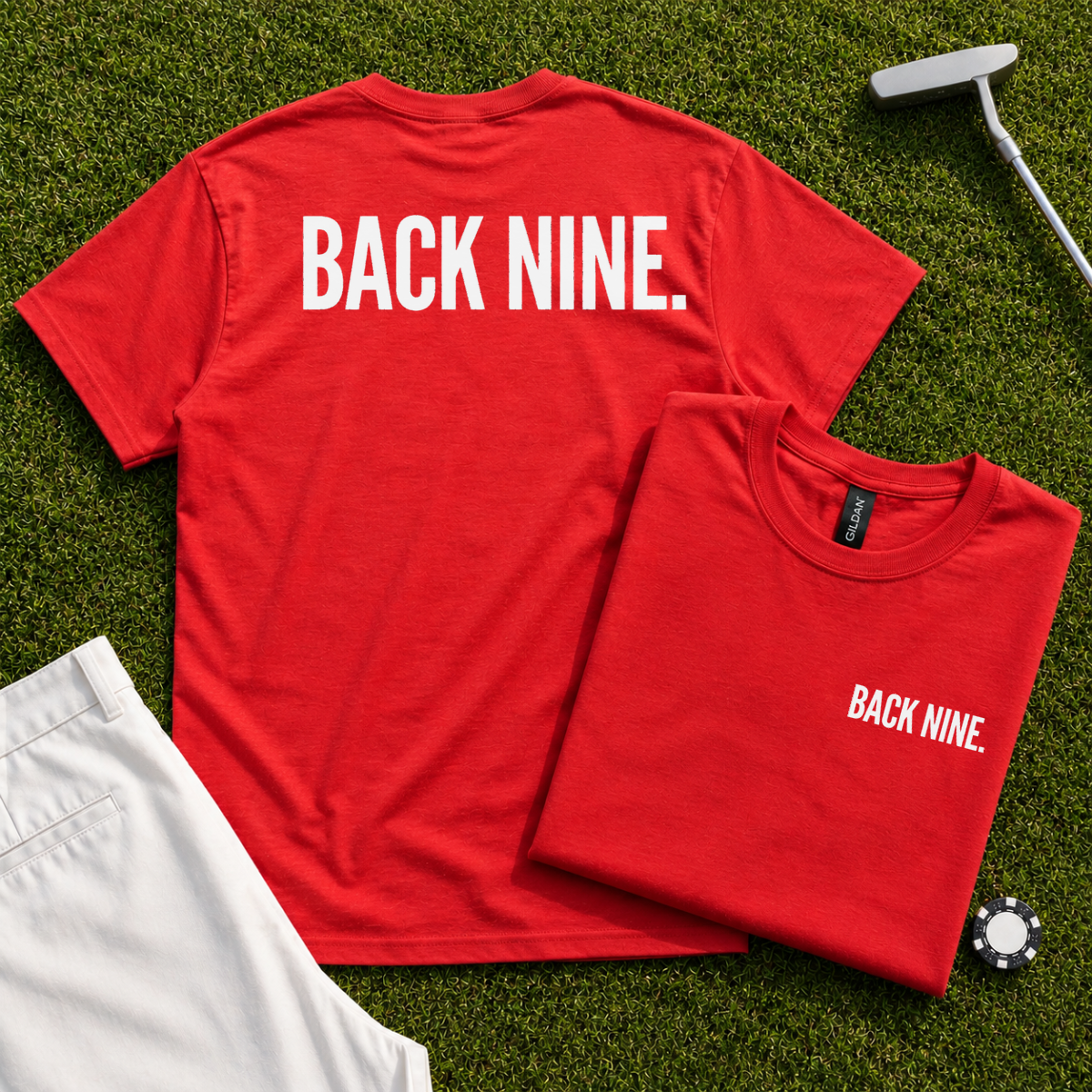 Back Nine Back Print Tee
