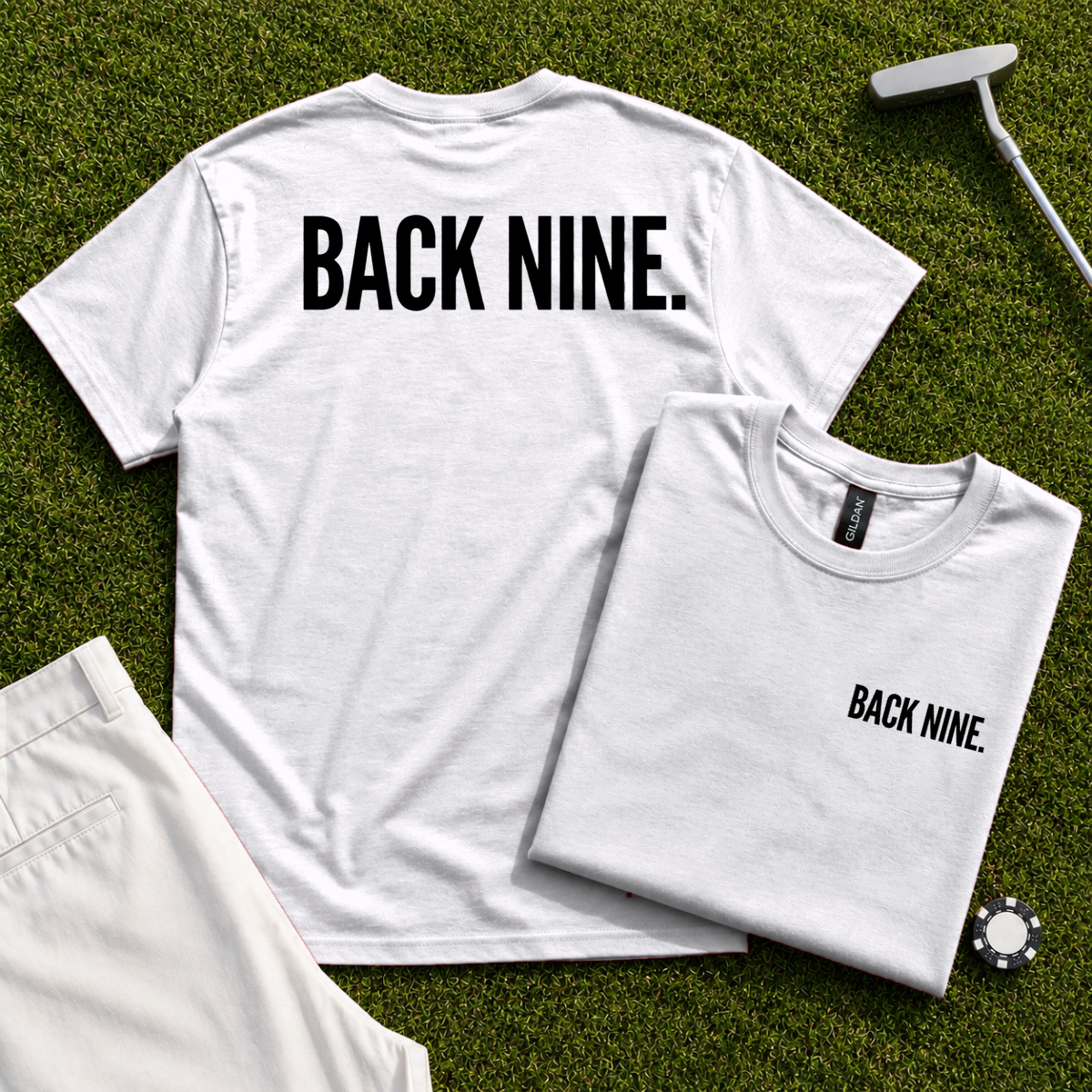 Back Nine Back Print Tee