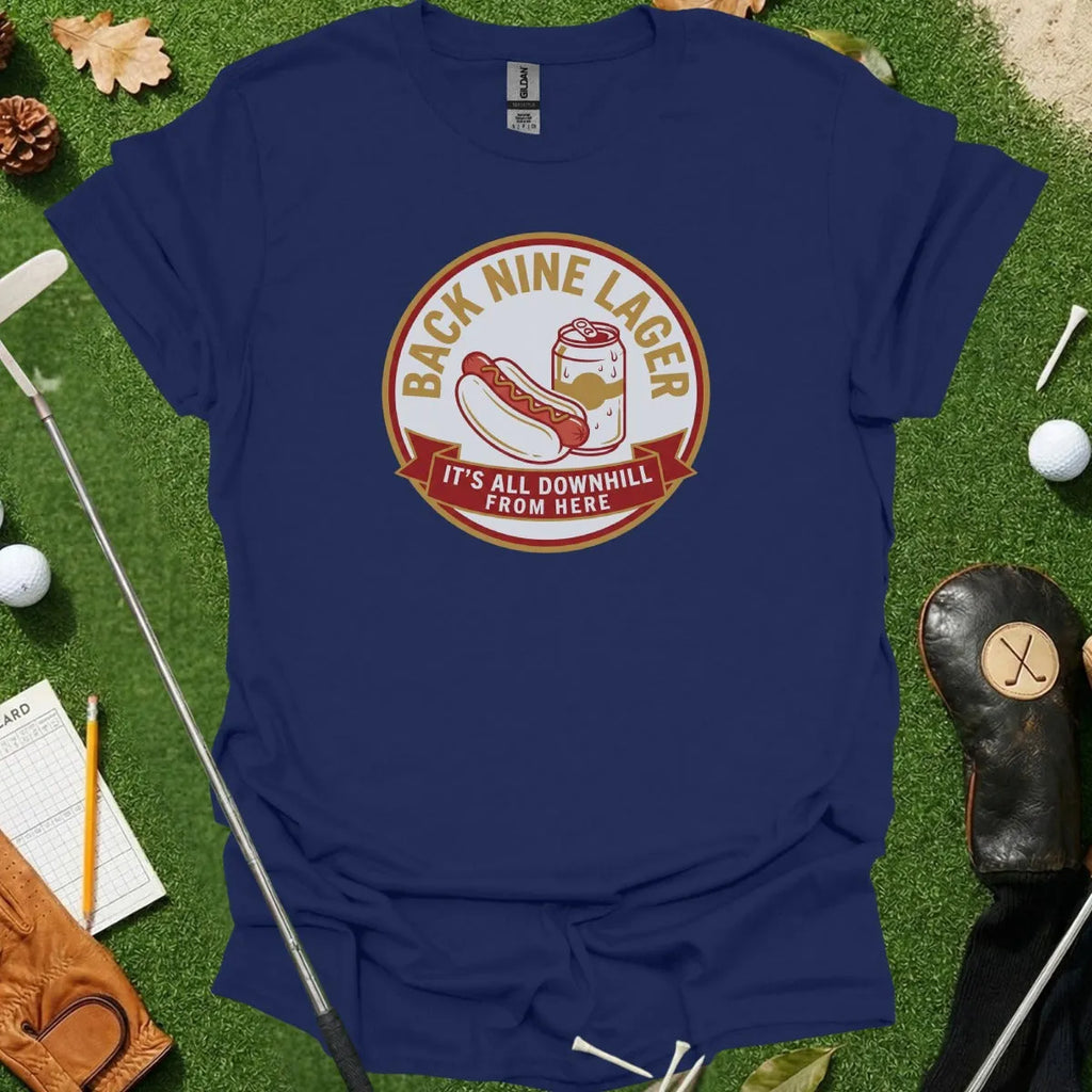 Back Nine Lager Logo Tee
