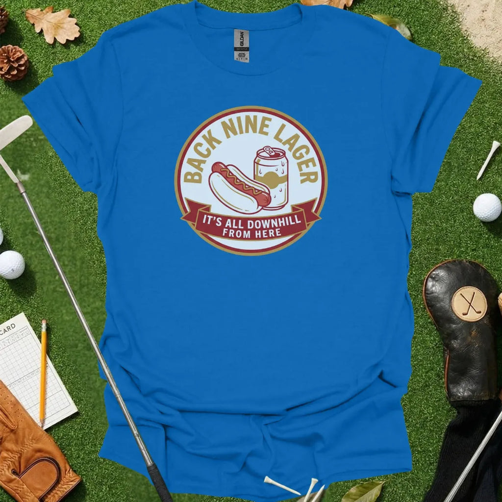 Back Nine Lager Logo Tee