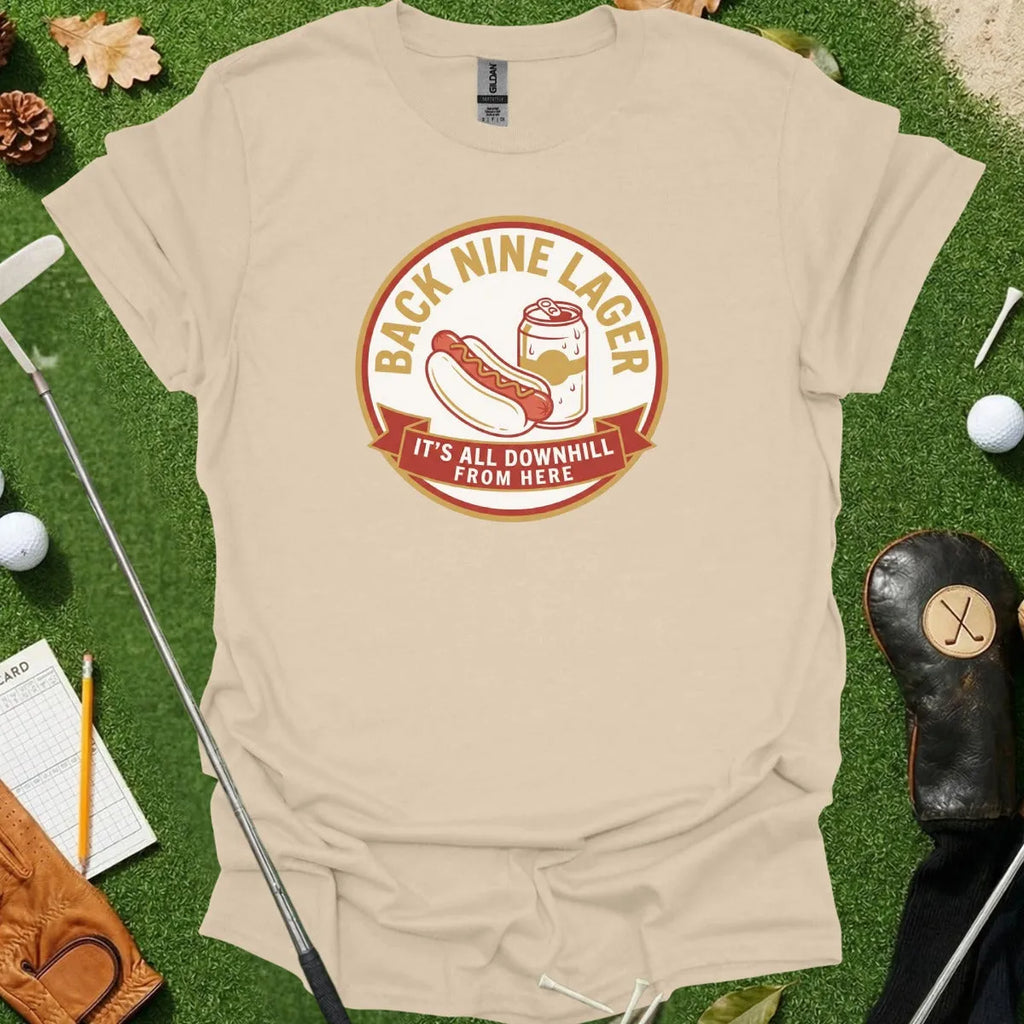 Back Nine Lager Logo Tee