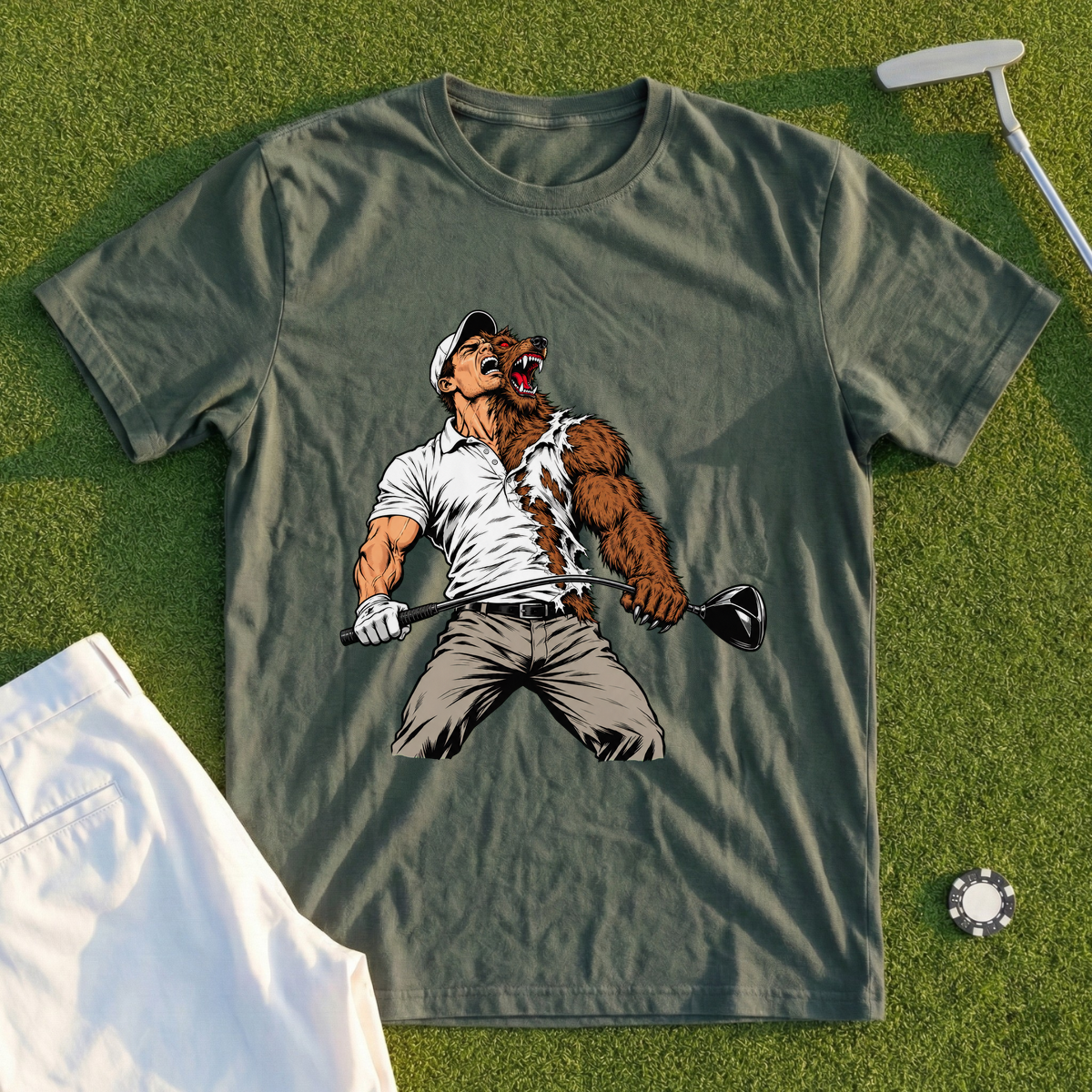 Back Nine Werewolf Tee