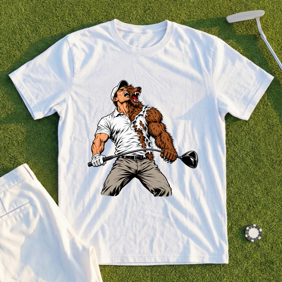 Back Nine Werewolf Tee